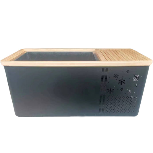 2700W Metal Ice Bath Stainless Steel Tub and Chiller Set