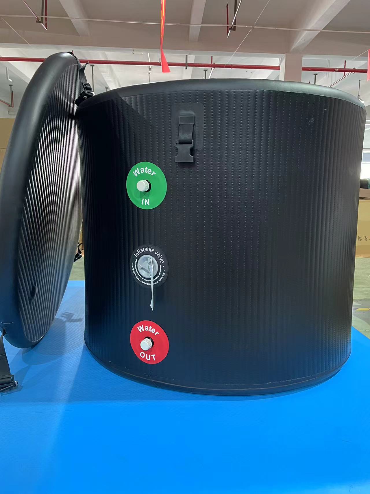 Ice Bath Tub Cold Plunge Tub Cylindrical Tub
