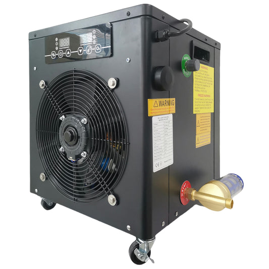 1850W Cooling Power IPX4 Water Chiller for Ice Bath With WiFi Ozone Disinfection