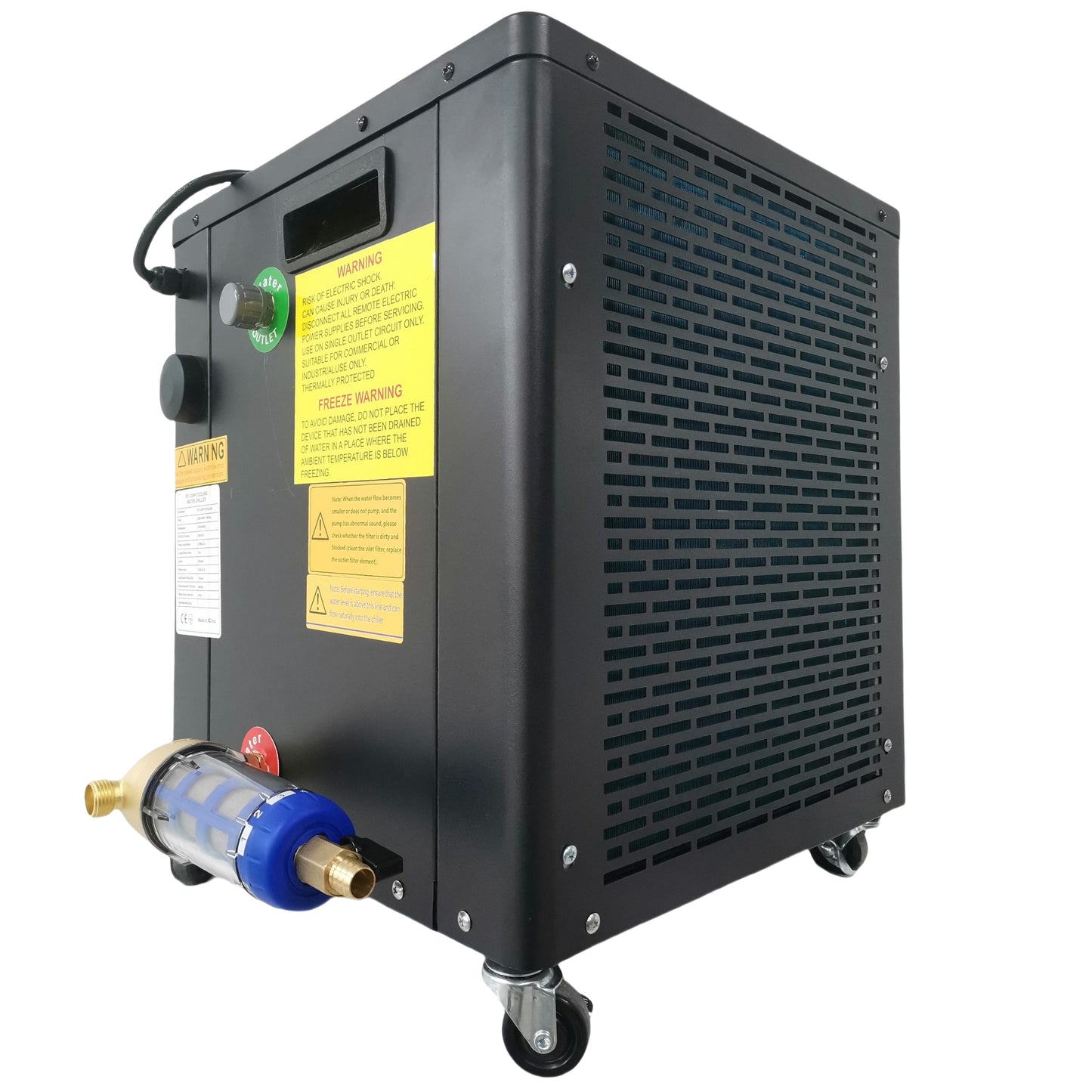 1850W Cooling Power IPX4 Water Chiller for Ice Bath With WiFi Ozone Disinfection